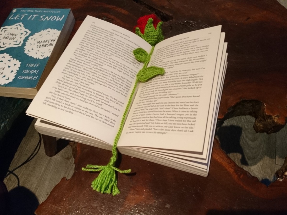 Rose Bookmark