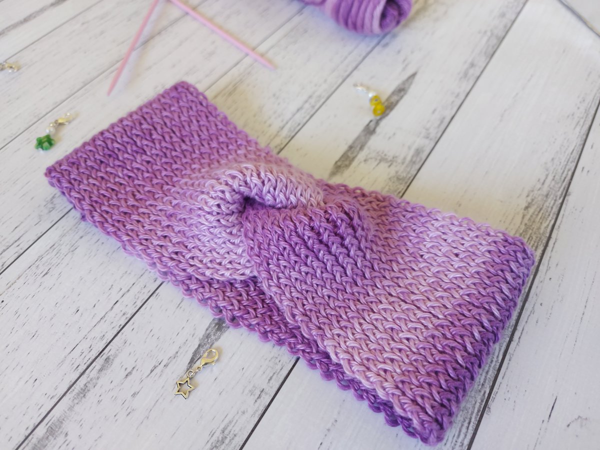 Lilac Twist Headband